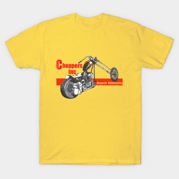 Choppers inc. T-Shirt by motomessage